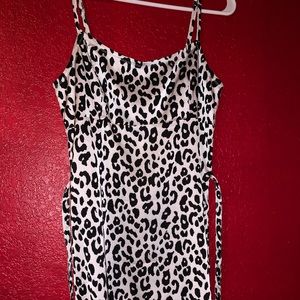 cheetah print dress
